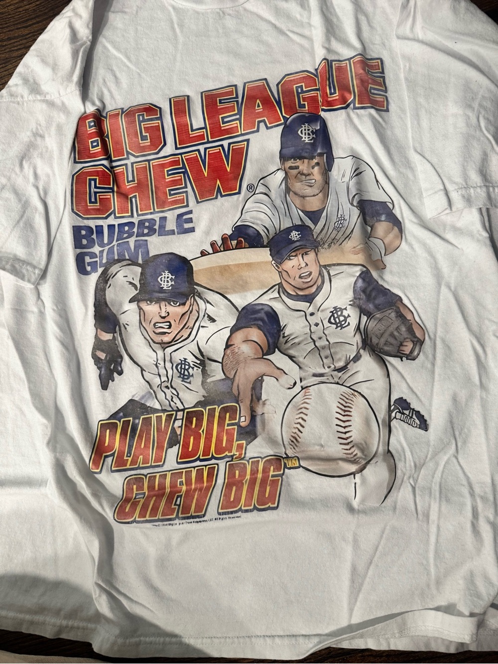 Big League Chew Bubble Gum Vintage Graphic Tee
